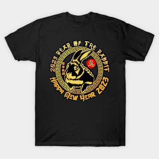 Happy New Year 2023 Year Of The Rabbit T-Shirt